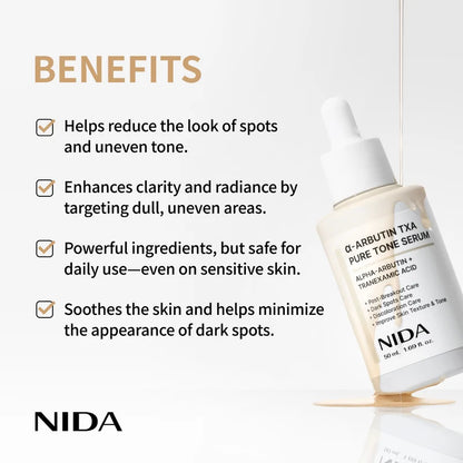 NIDA α-Arbutin TXA Pure Tone Serum 50ml