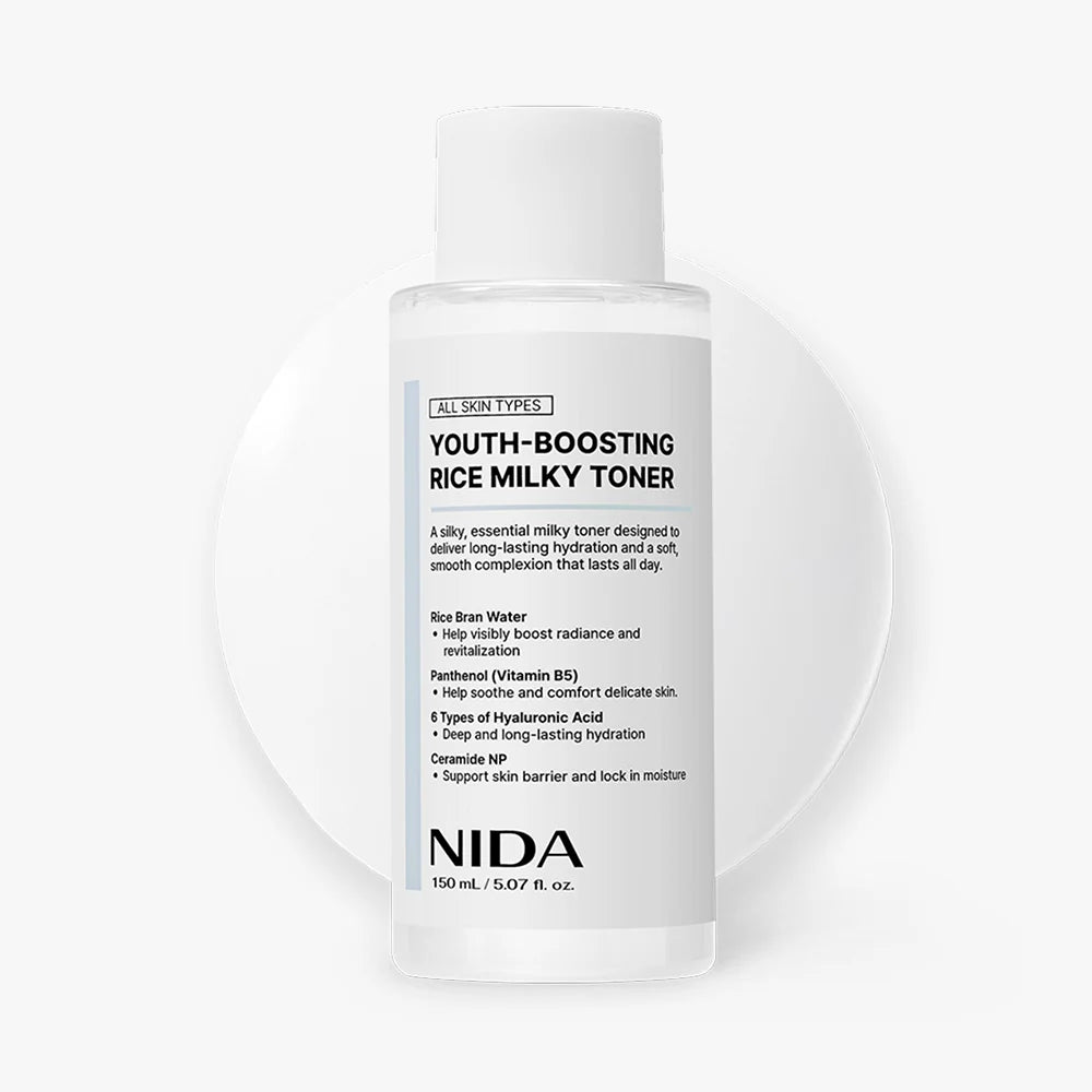 NIDA Youth-Boosting Rice Milky Toner 150ml — product image 1