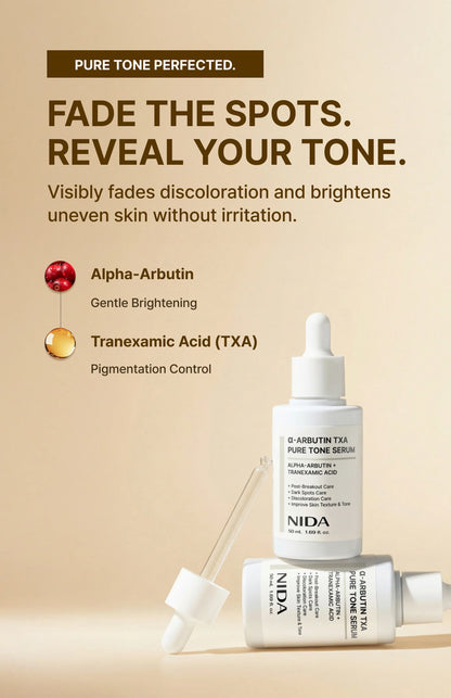 NIDA α-Arbutin TXA Pure Tone Serum 50ml