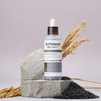 Dr. Melaxin Peel Shot Exfoliating Black Rice Ampoule 30ml