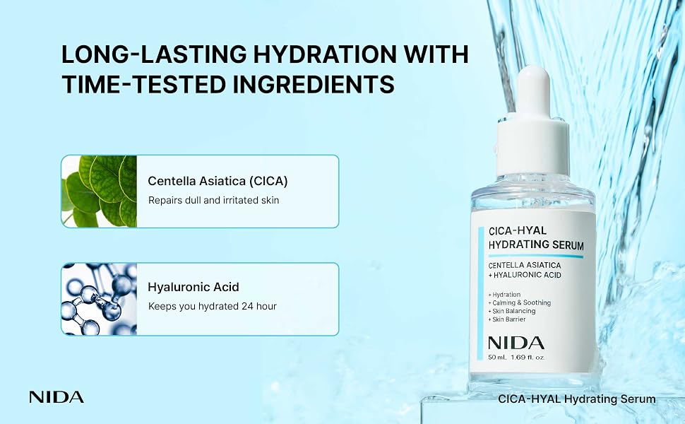 NIDA Centella Hydrating Serum 50ml