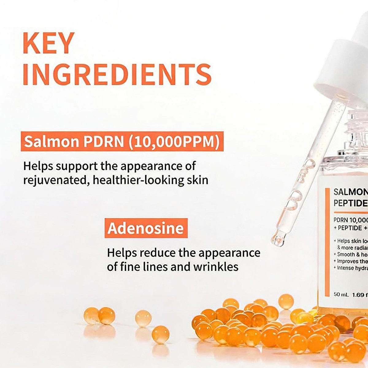 NIDA Salmon PDRN Peptide Serum 50ml